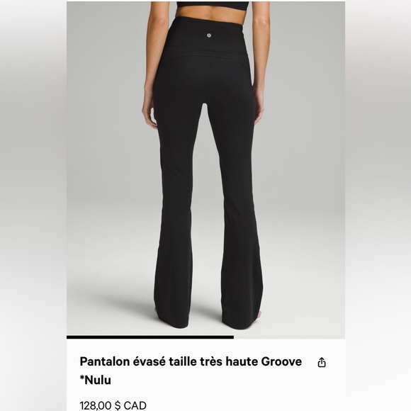 Nulu flare pants high rise - Picture 2 of 7